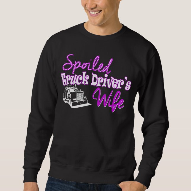LKW-Ehefrau Sweatshirt (Vorderseite)