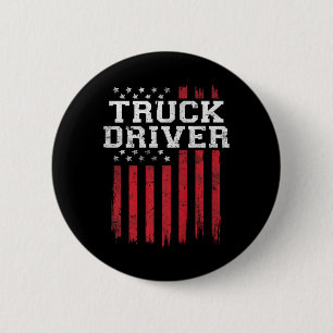 Lkw-Fahrer American Flag Usa Patriot Patriotic U Button