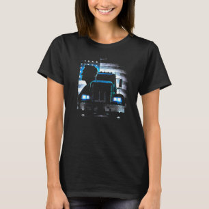 LKW-Fahrer Amerikanische große LKW Diesel-LKW-Fahr T-Shirt