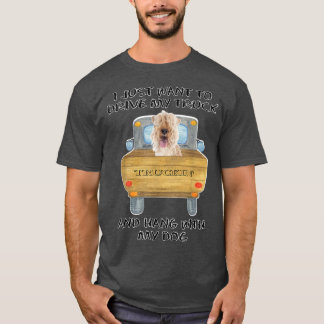 LKW-Fahrer Hund Lakeland Terrier T-Shirt