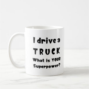LKW-Fahrer Kaffeetasse