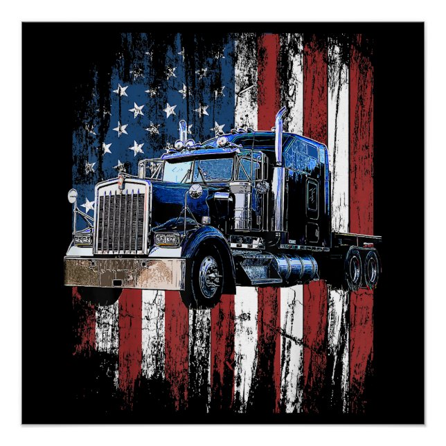 LKW-Fahrer LKW-Fahrer Gi Poster (Vorderseite)