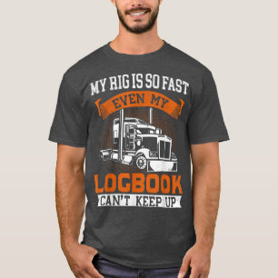 LKW-Fahrer - Lustiger großer LKW-Fahrer  T-Shirt