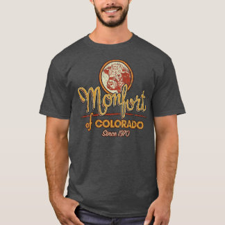 Lkw-Fahrer-Monfort von Colorado Trucking 1970 T-Shirt