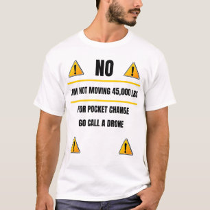 Lkw-Fahrer-Shirt 'Owner Operator Funny 45000 LBS' T-Shirt