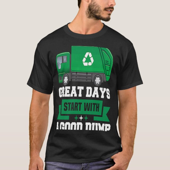 LKW-Fahrer T-Shirt (Vorderseite)