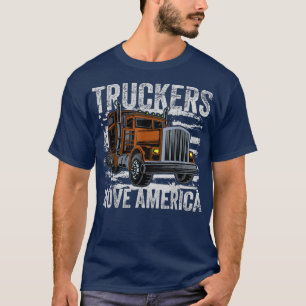 LKW-Fahrer Vintage T-Shirt