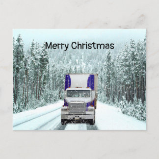 LKW-Fahrer Weihnachten