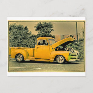 LKW Foto Bilder Vintage Alt Klassisch T-Shirt Postkarte