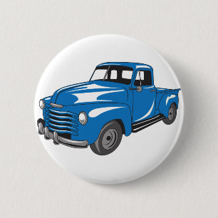LKW für klassischen Lieferwagen Button