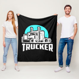 LKW-Geschenk Fleecedecke