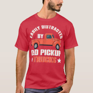 LKW-Geschenkgutscheine, die durch den alten Liefer T-Shirt