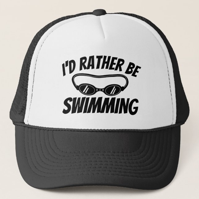 LKW-Hut für Schwimmer und Schwimmer Truckerkappe (Vorderseite)