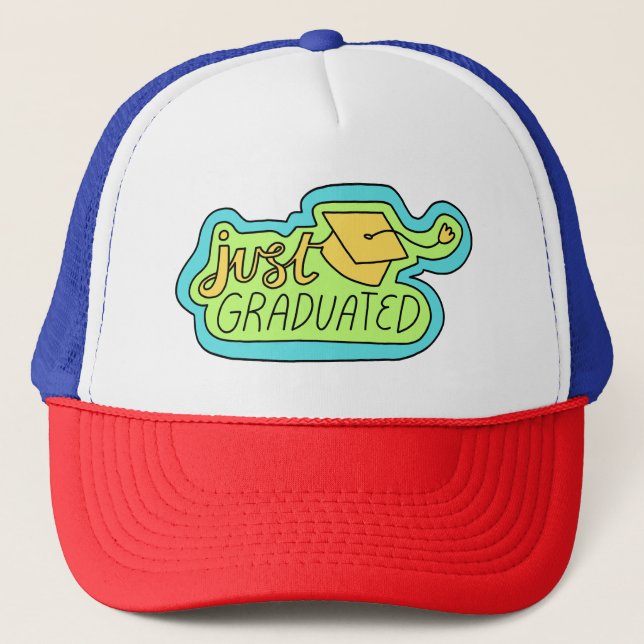 LKW-Hut JUST_GRADUATED (versuchen Sie auch andere  Truckerkappe (Vorderseite)