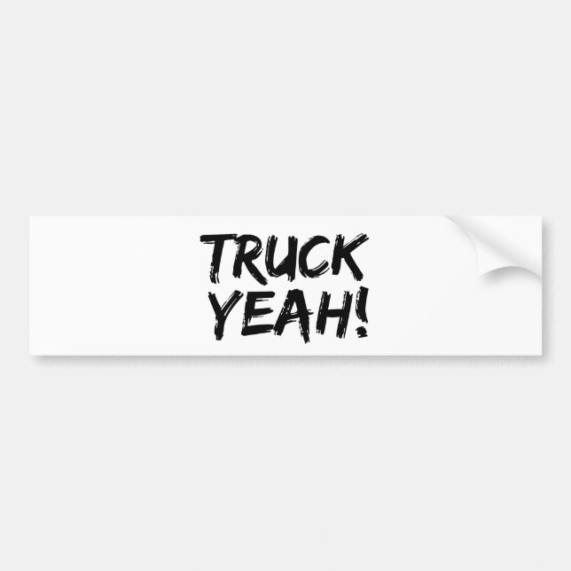 LKW ja Autoaufkleber (Vorne)
