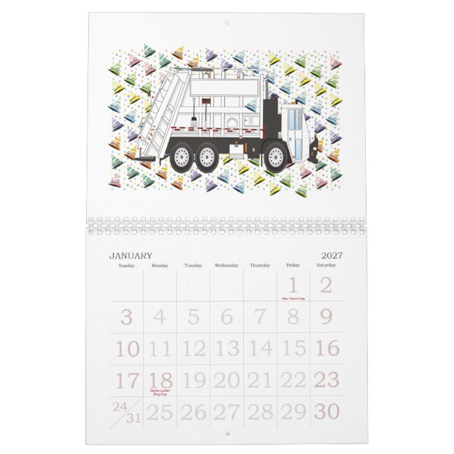 LKW-Kalender 2012 Kalender (Jan 2027)