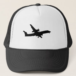 LKW-Kappe mit Foto von BOMBARDIER INC DHC-8-4 Truckerkappe