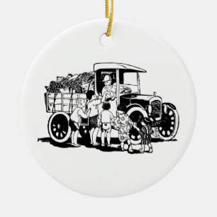 LKW KERAMIK ORNAMENT