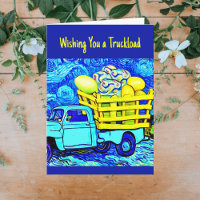 LKW-Ladung von Osterwünschten - Van Gogh Style Eie