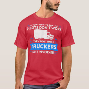 LKW Landlastwagen Diesel Güterkraftwagen T-Shirt
