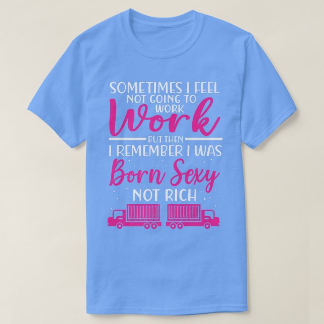 LKW Landlastwagen Diesel Güterkraftwagen T-Shirt (Design vorne)