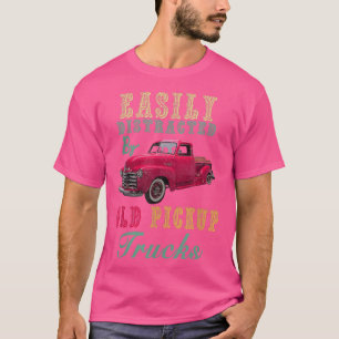 Lkw leicht abgelenkt von alten Lieferwagen LKWs Fu T-Shirt