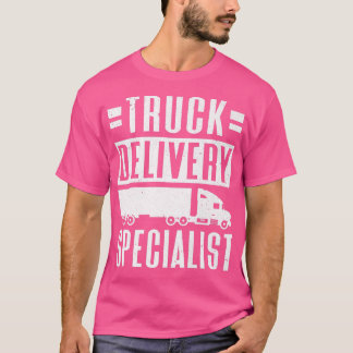 LKW-Lieferant Spezialist LKW-Fahrer T-Shirt