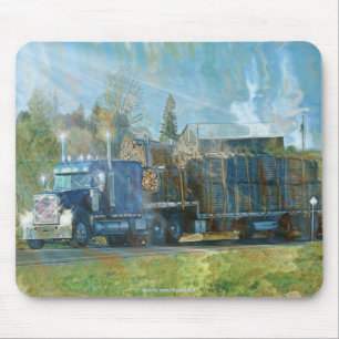 Lkw-Lkw-Fahrer Mousepad