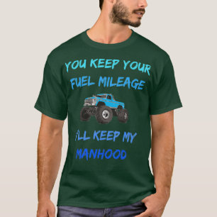 LKW Meme Behalte die Memos meines Manhood Diesel T T-Shirt