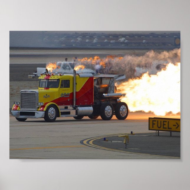 LKW-Motor Poster (Vorne)