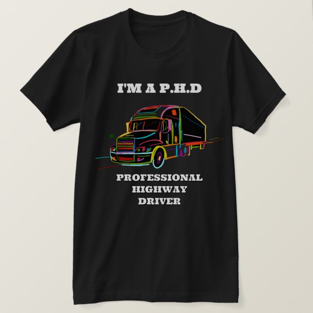 LKW-PHD T-Shirt (Design vorne)