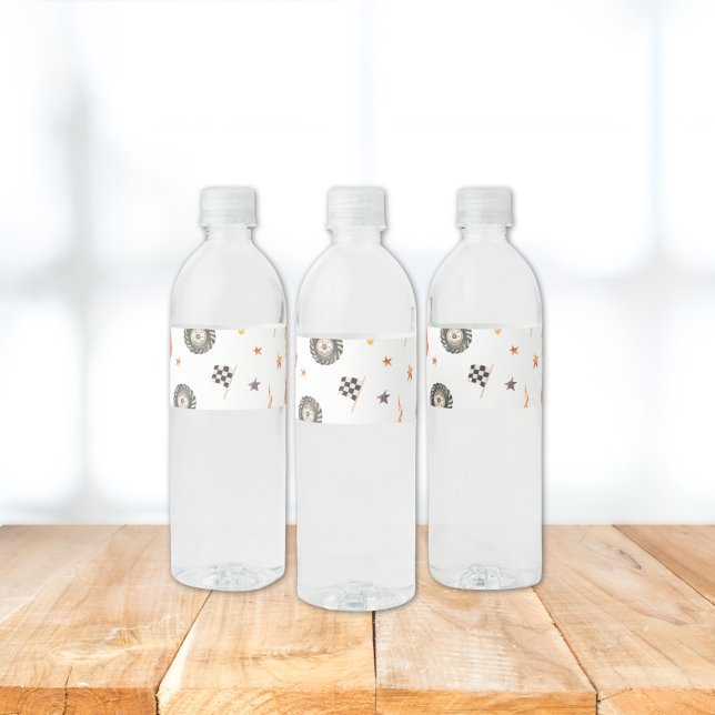 LKW Racing Schachbretts Moderne Wasserfarbe Weiß (Von Creator hochgeladen)