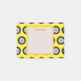 Lkw-Räder Post-it Klebezettel