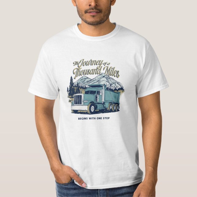 LKW-Reise T-Shirt (Vorderseite)