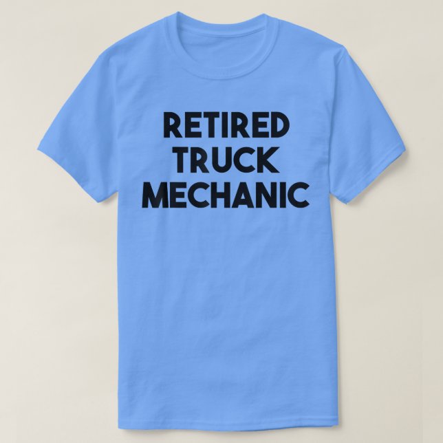 LKW-Ruhestand - LKW-Ruhestätte T-Shirt (Design vorne)