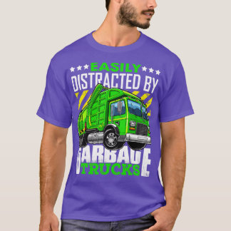 LKW-Shirt, leicht durch Müll entsorgt T-Shirt