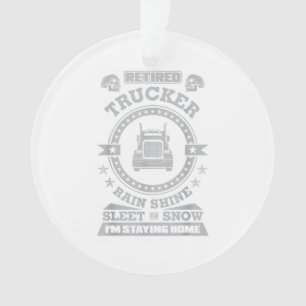 LKW-Shirts LKW-Fahrer-Kleidung Ornament