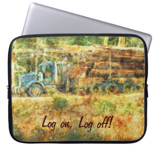 LKW-Spaß-Art-Laptop-Sieb Laptopschutzhülle