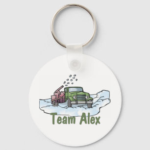 LKW-T-Shirts und Geschenkteam Alex Schlüsselanhänger