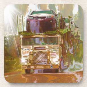 LKW-Transporter für LKW & LKW-Liebhaber Untersetzer