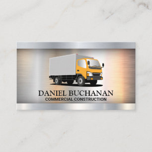 LKW Treiber Blue Collar Visitenkarte