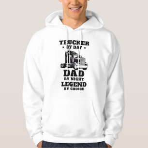 LKW und Vater - Helden auf der Straße und auf der  Hoodie