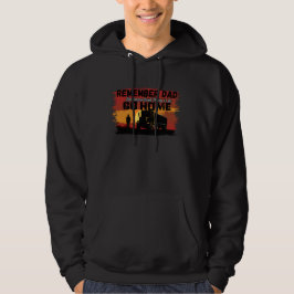 Lkw-Vater Straßenverkehr Liebe Design Hoodie
