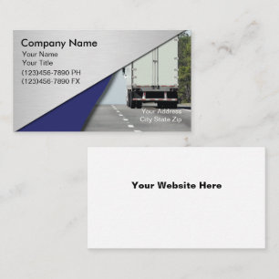 LKW-Visitenkarte Visitenkarte