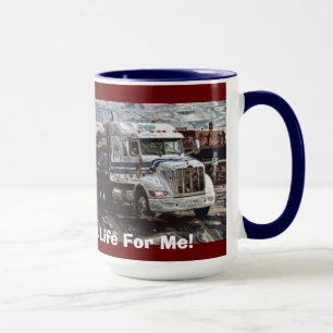 LKW WEISSE LKW-LKW-LKW BIG RIG KAFFEE MUGS TASSE