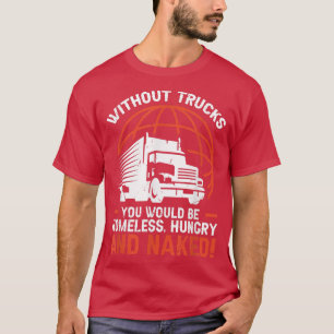 LKW-Zubehör für LKW-Fahrer und Motor-Lover T-Shirt