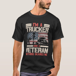 LKWer Geschenke Trailer LKW 18 Radfahrer T-Shirt