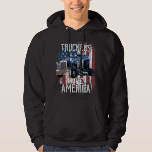 LKWs (American Flag Truck Driver Truck Driver)pn Hoodie