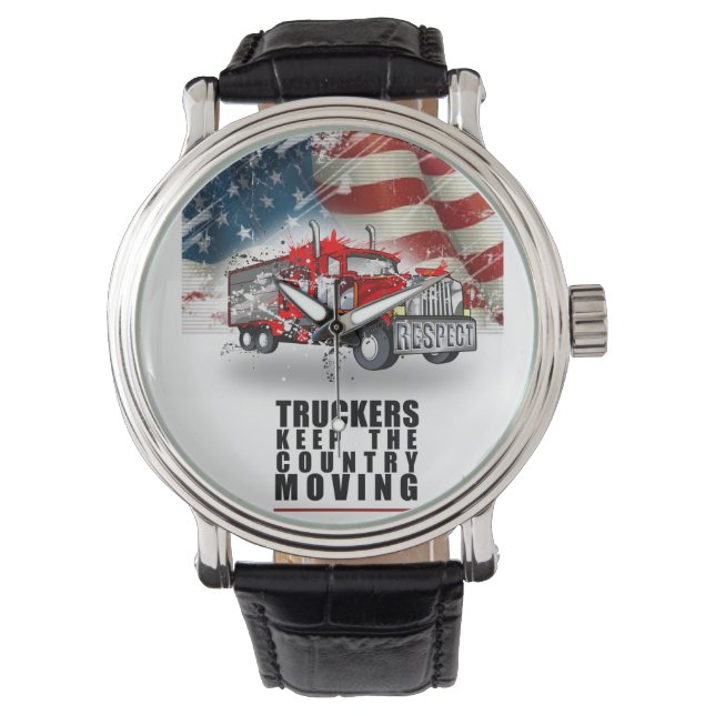 LKWs Behielt diese Landfahruhr Armbanduhr (Vorderseite)