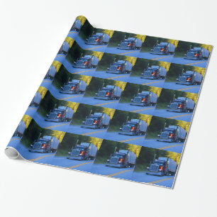 LKWs, Big Rig Cargo Truck Art Geschenkpapier